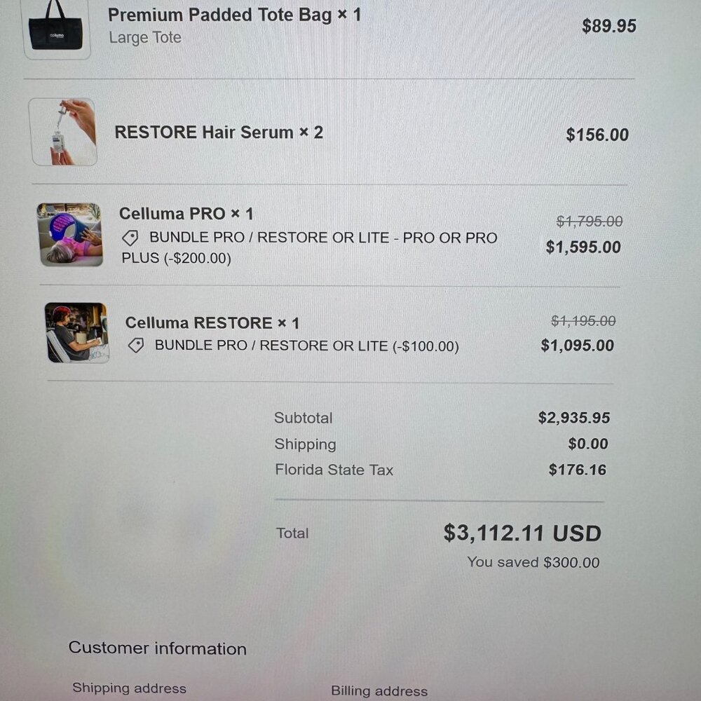 BEST PRICE-BRAND NEW Celluma PRO + Premium Padded Tote Bag - Picture 16 of 16